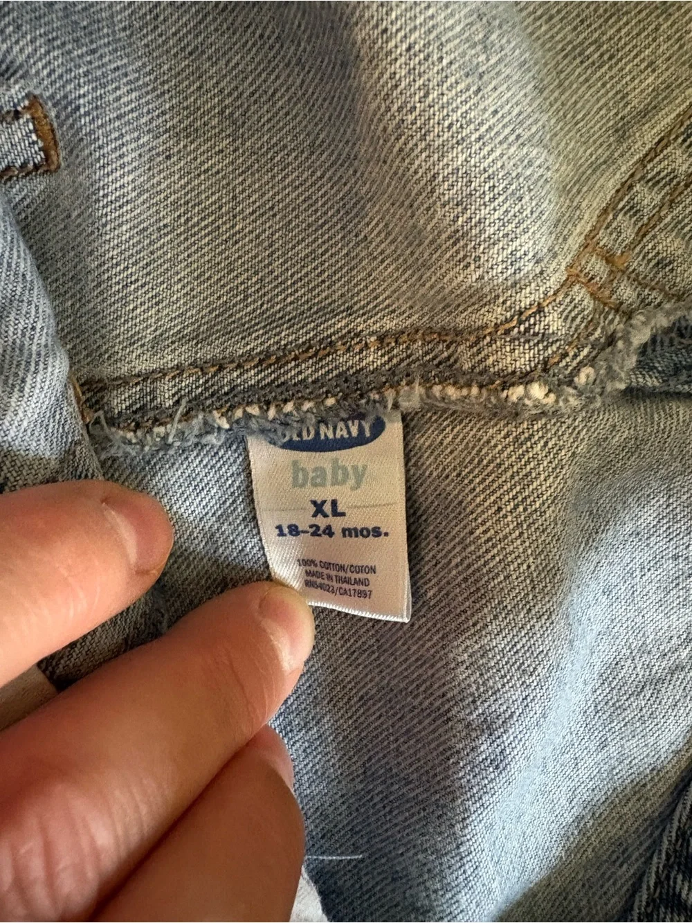 Toddler Old Navy Denim Overalls